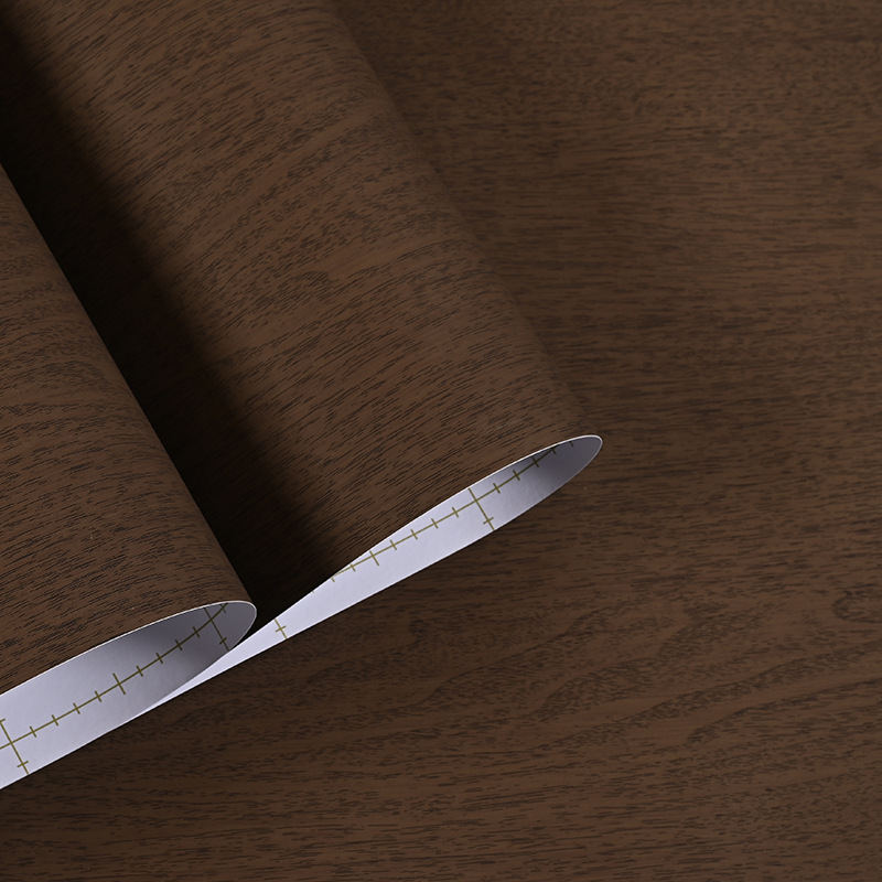 CW Series Italian Style Walnut wood grain PVC engineering decorative film