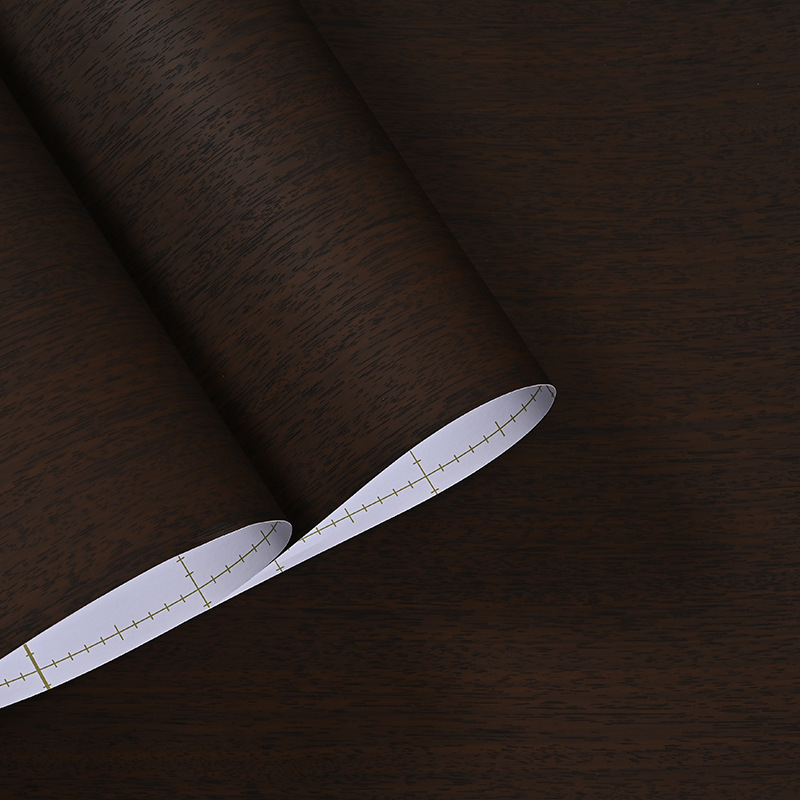 CW Series Italian Style Walnut wood grain PVC engineering decorative film