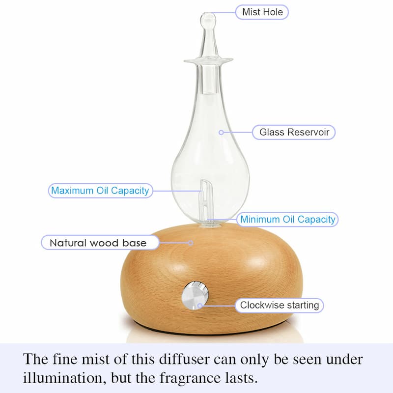 Waterless Pure Essential Oil Diffuser