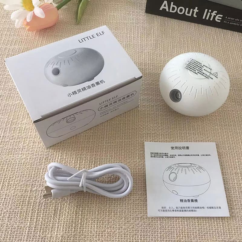 motion sensor bubble oil diffuser