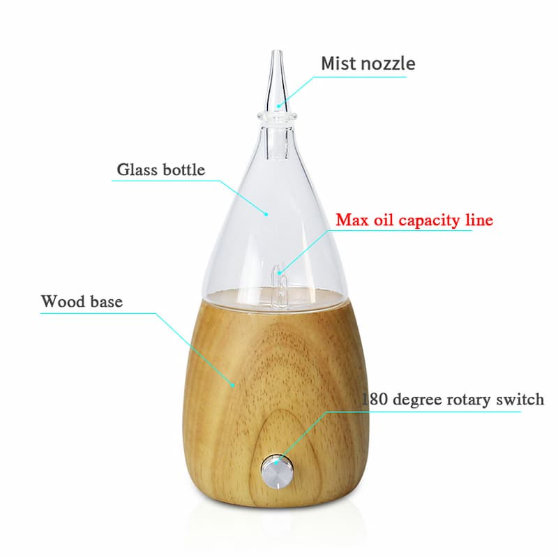 Cold Air Atomizing Diffuser Waterless