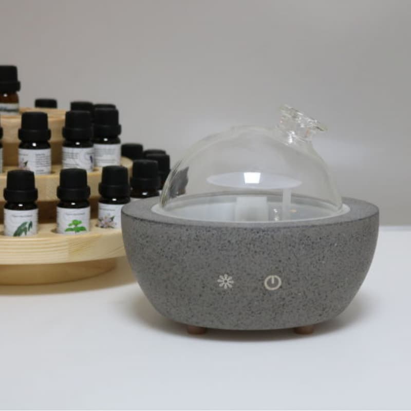 Premium Concrete Oil Diffuser Manufacturer Aria Cement Aromatherapy Essential Oil Diffuser