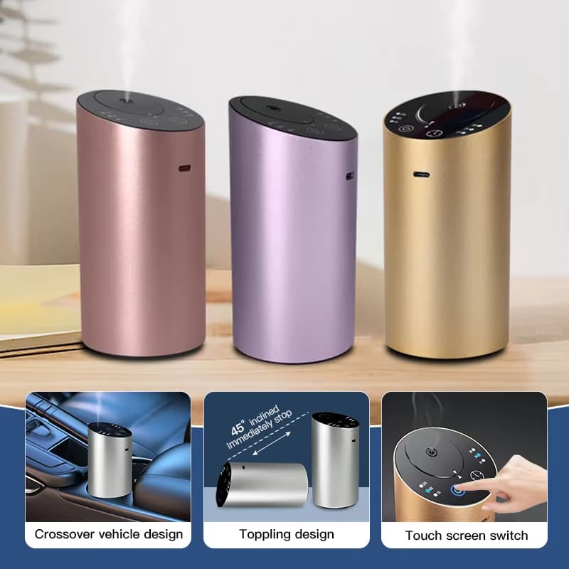 Car Waterless Essential Oil Diffuser Factory Portable Usb Mini Aroma Nebulizer Diffuser