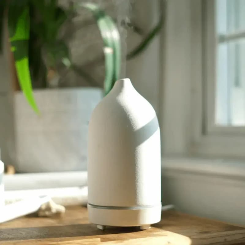 Electric Ceramic Essential Oil Ultrasonic Diffuser 100ml Aroma Diffuser Factory