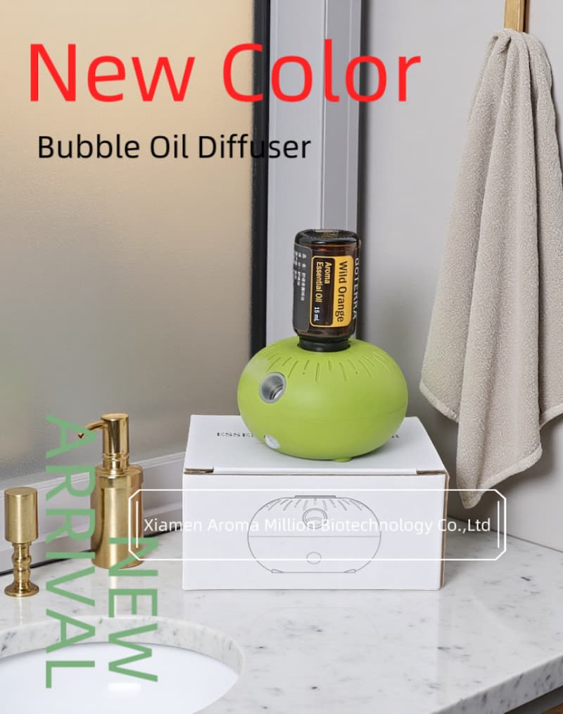 motion sensor bubble oil diffuser