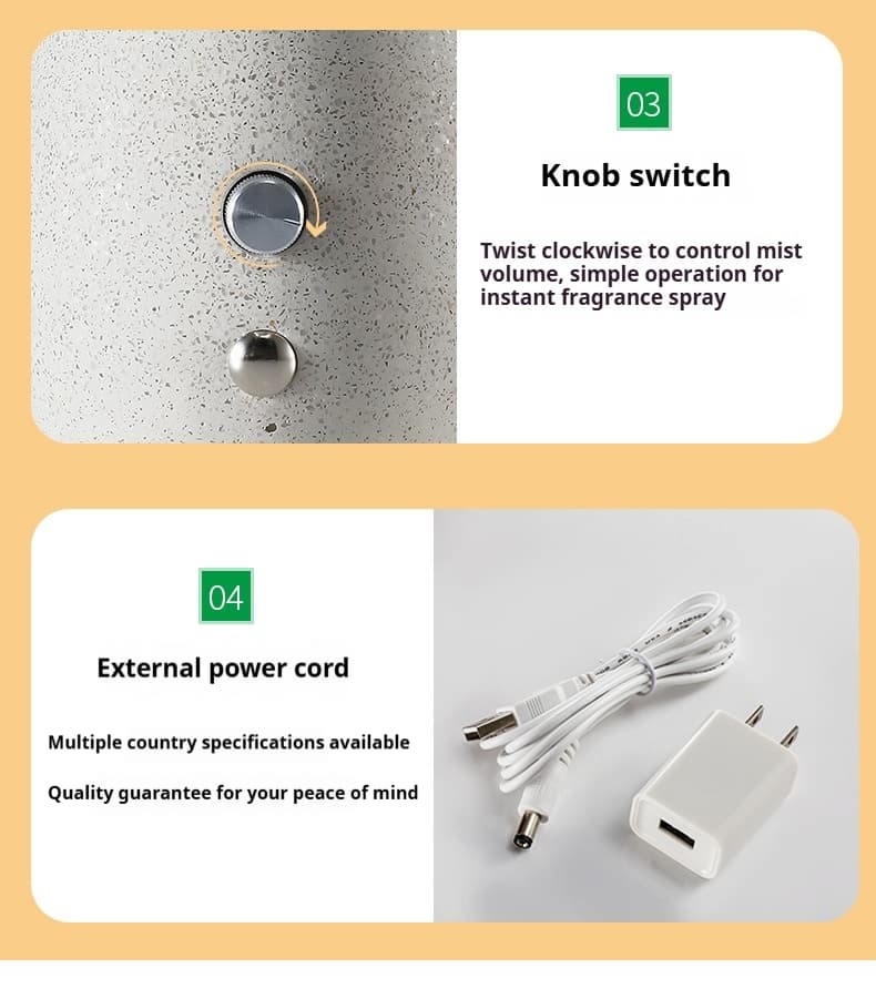 cement aroma oil diffuser