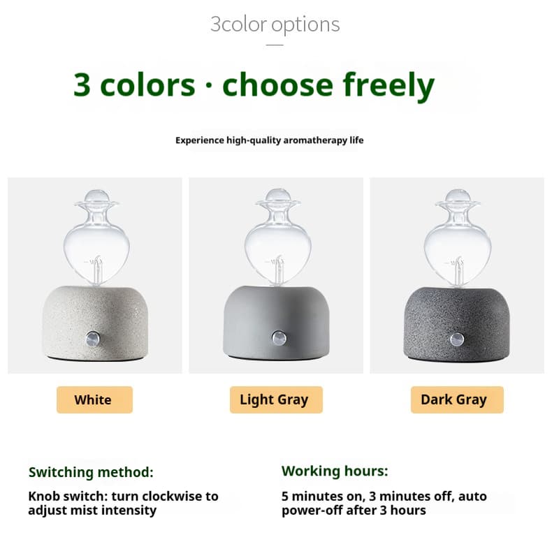 glass electric oil diffuser