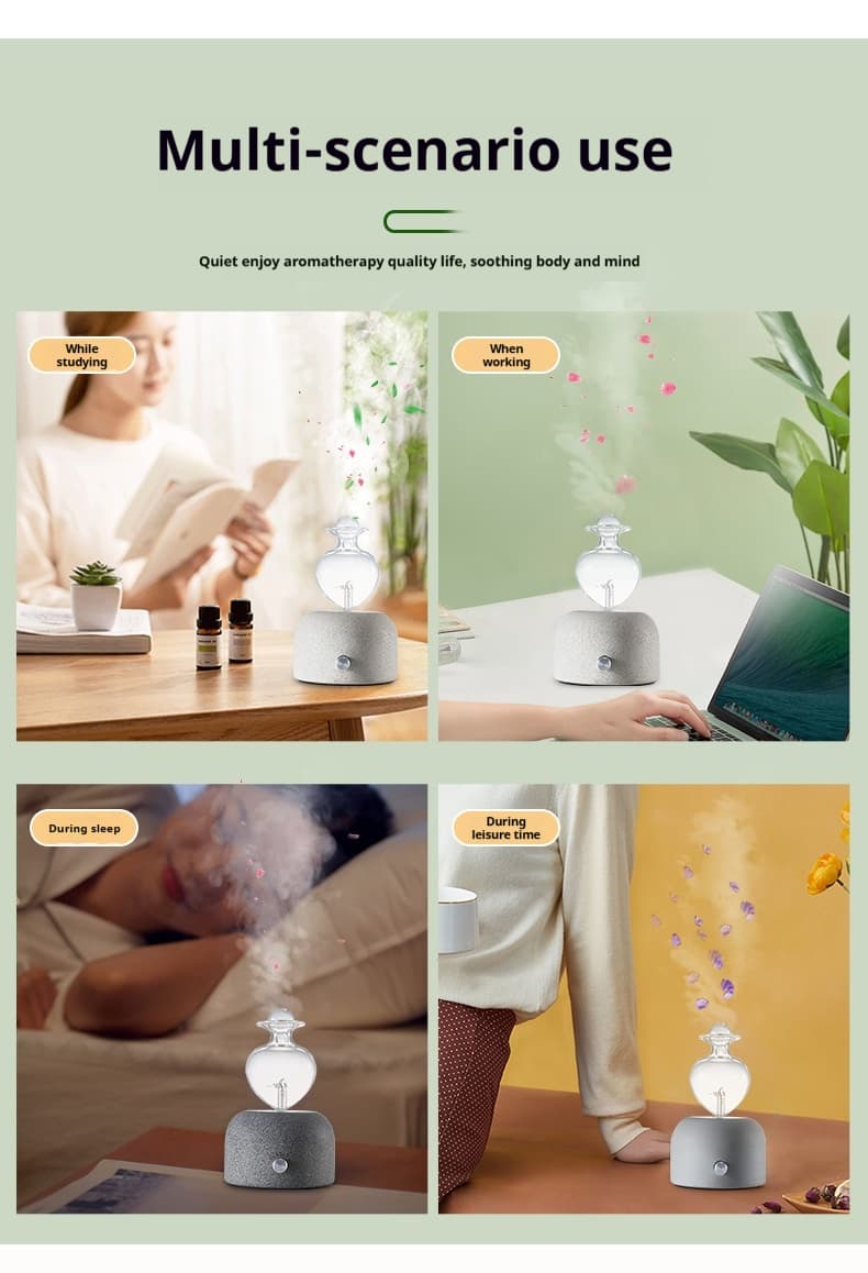 glass electric oil diffuser