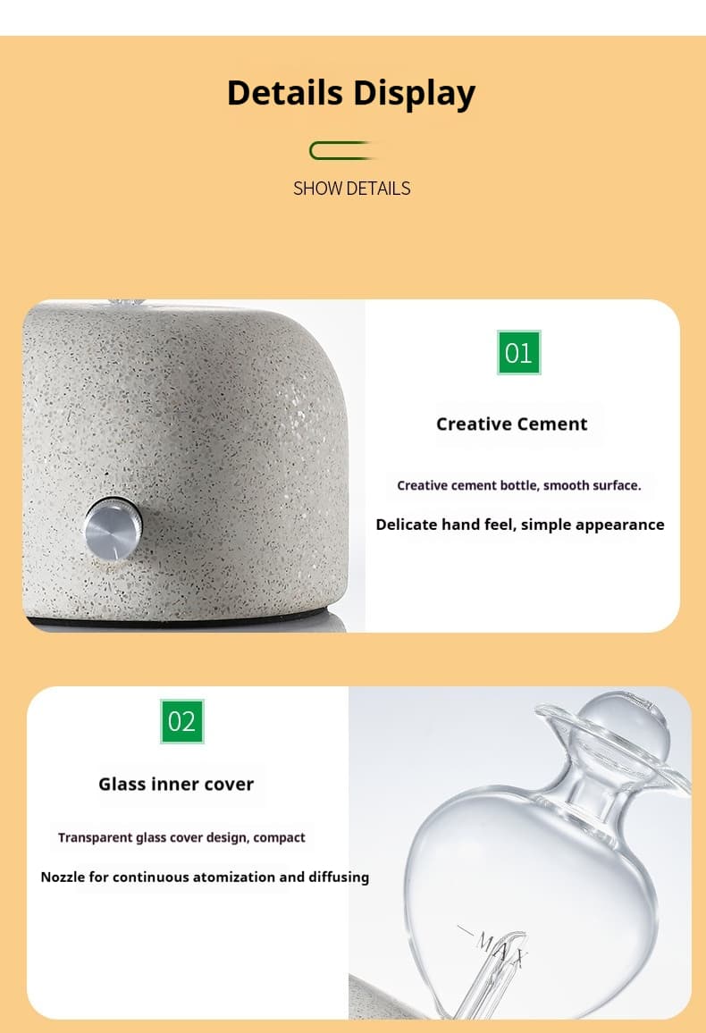 glass electric oil diffuser