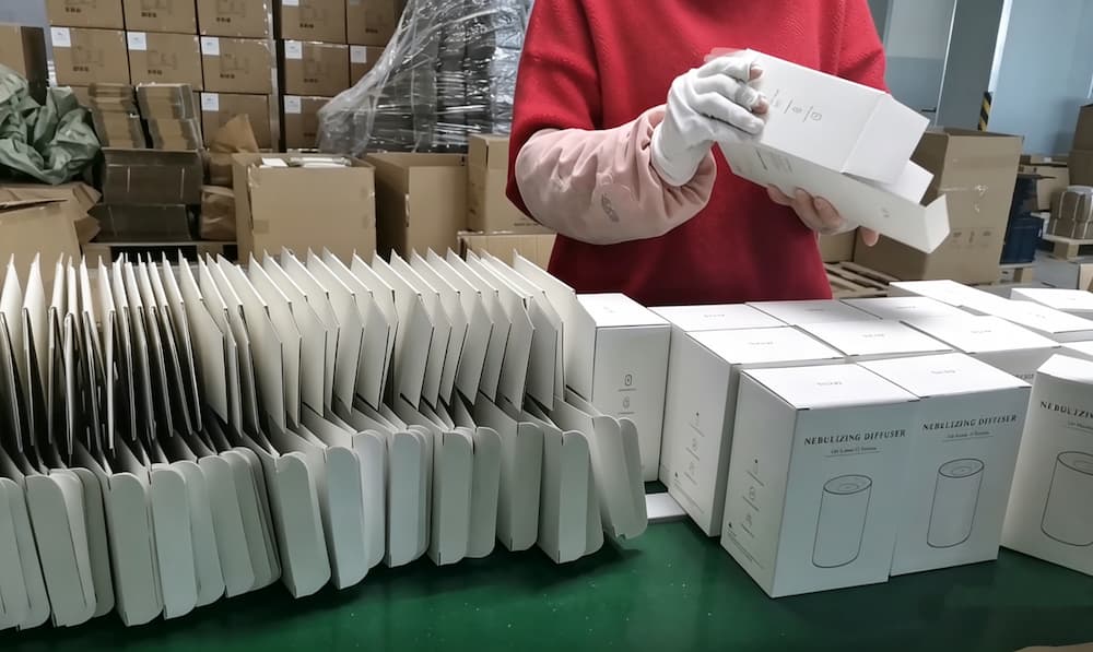 ultrasonic essential oil diffuser terrazzo concrete