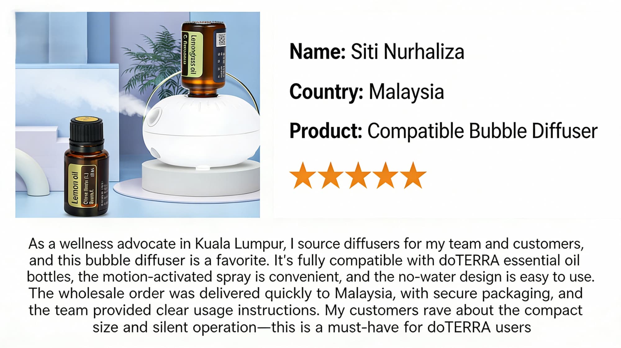 essential oil diffuser manufacturer