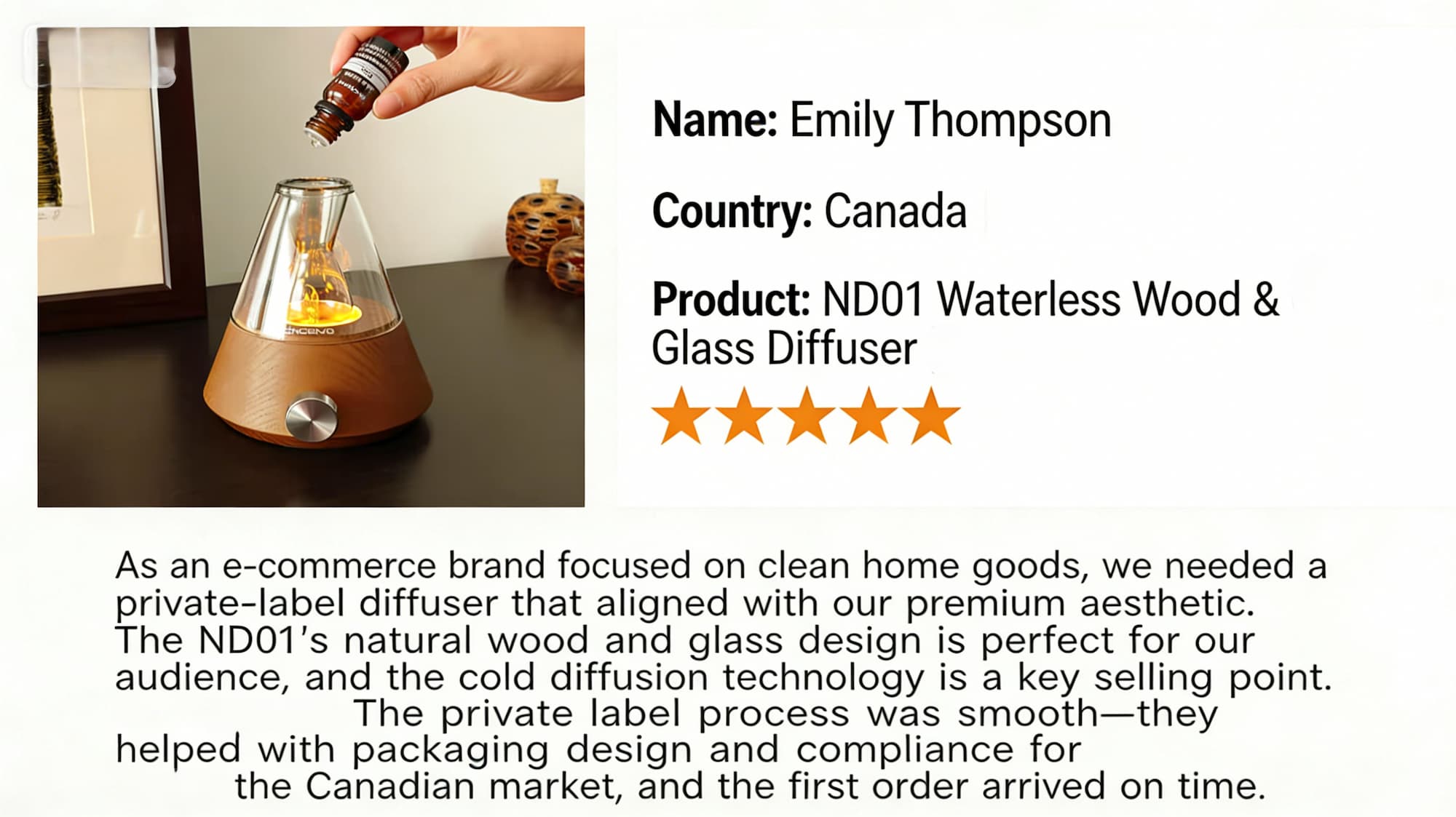 premium essential oil diffuser