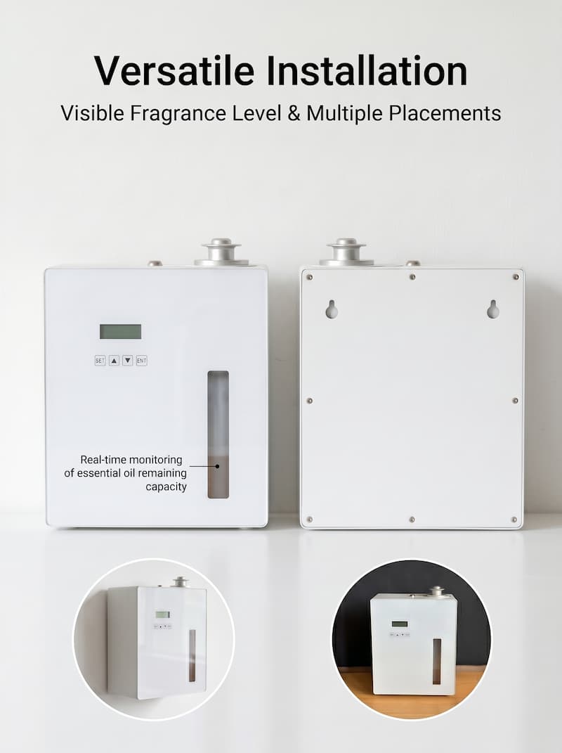 HVAC diffusers whole home fragrance