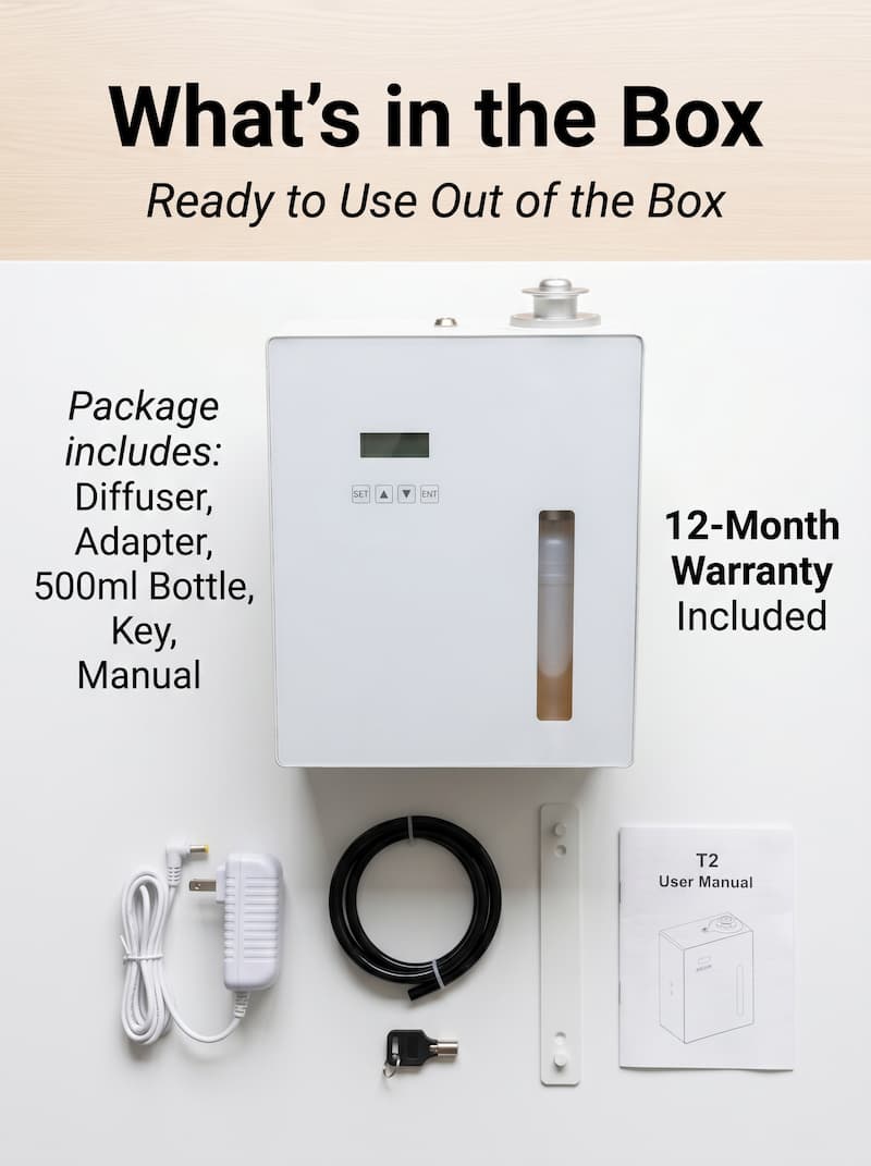 HVAC diffusers whole home fragrance