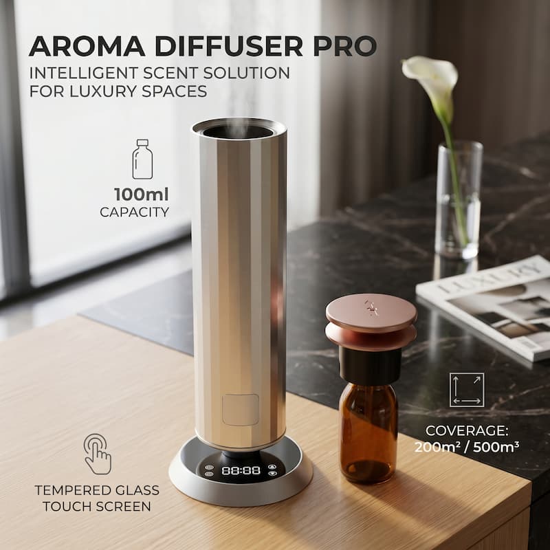 2026 New Generation Radar Induction Scent Diffuser & Aroma Diffuser Machine Manufacturer Waterless Cold Air Tech Fragrance Oil Diffuser For Business