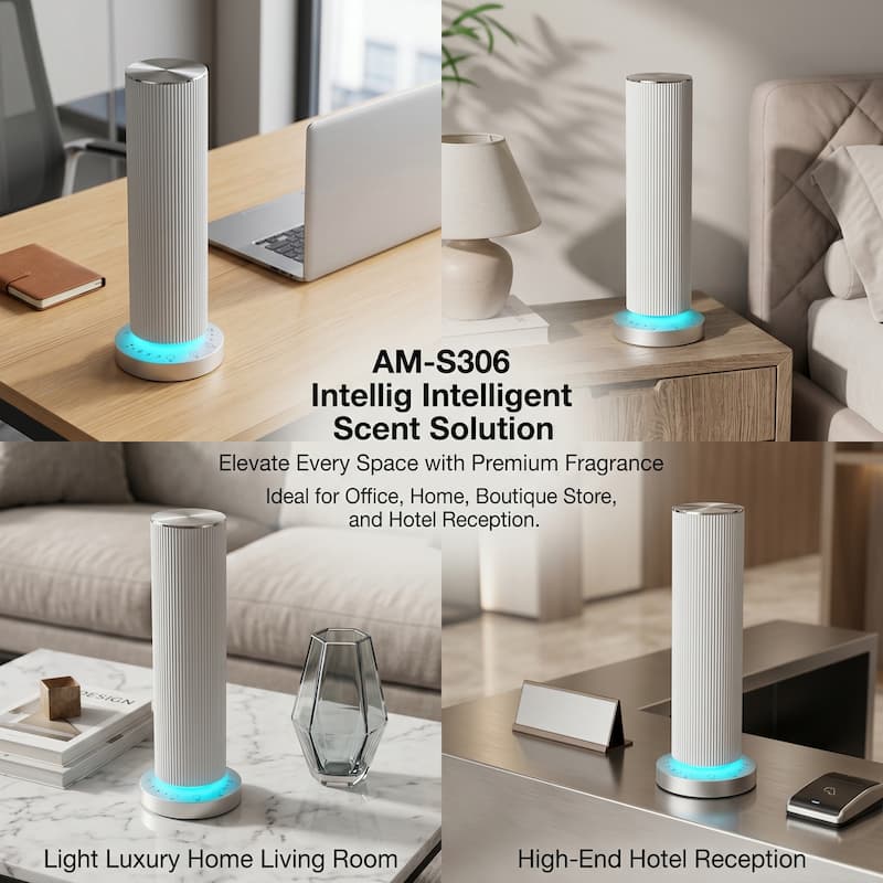 Bluetooth Desktop Home Scent Diffuser Machine Manufacturing Whole Home Cold Air Hotel Lobby Aroma Scent Machine