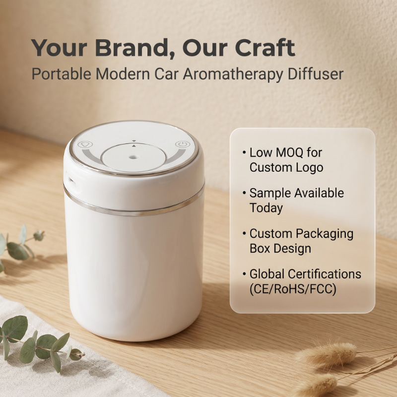 Car Scent Diffuser Manufacturer China Mini Nebulizer Diffuser Factory Supplier Two-Fluid Technology Without Water