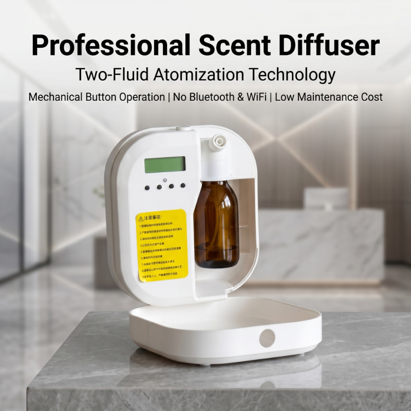 Wall Mounted Scent Machine Wholesale Price Chinese Factory For Physical Pharmacies 30Db 150Ml Oil Capacity