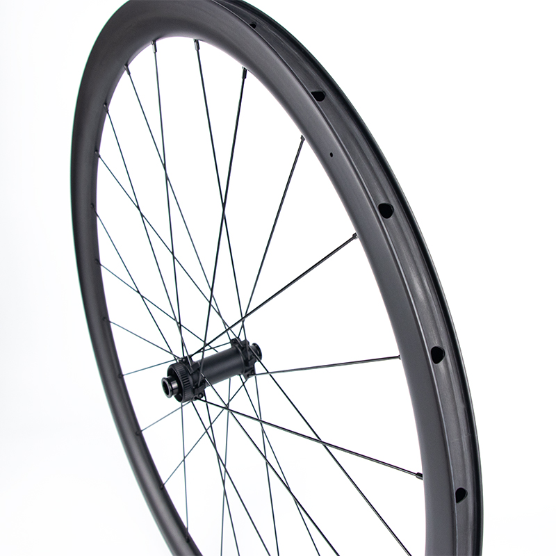 Lightweight Asymmetric Carbon Wheels Disc Brake 700C 35mm
