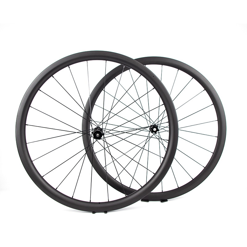 Lightweight Asymmetric Carbon Wheels Disc Brake 700C 35mm