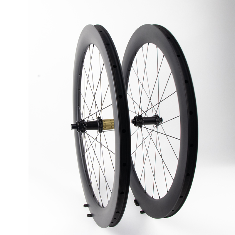 Gravel Bike Carbon Wheels 700C 60mm Lightweight