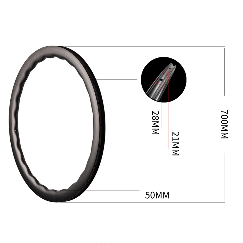 road tubeless disc rims