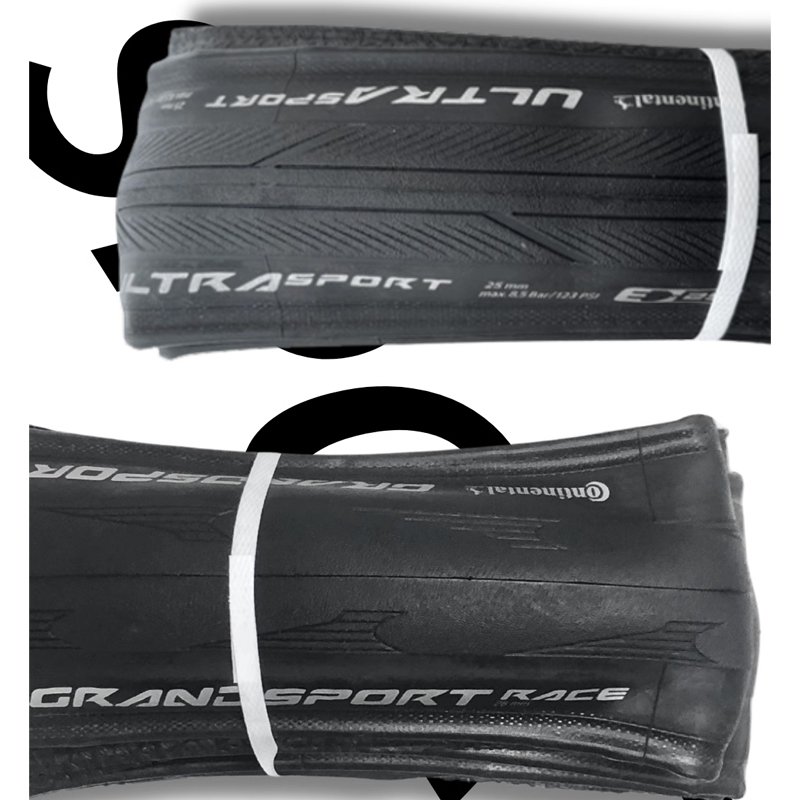 Continental Ultra Sport III Grand Sport Race 700x25c/28c Black Folding PureGrip