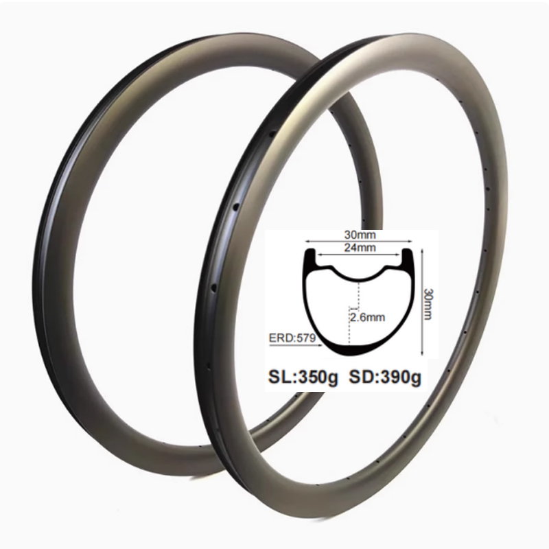 Carbon Road Rims Bicycle Wheels For Race