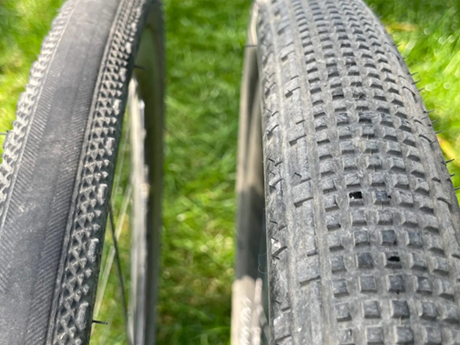 Why are the wider tires of gravel wheels actually faster?