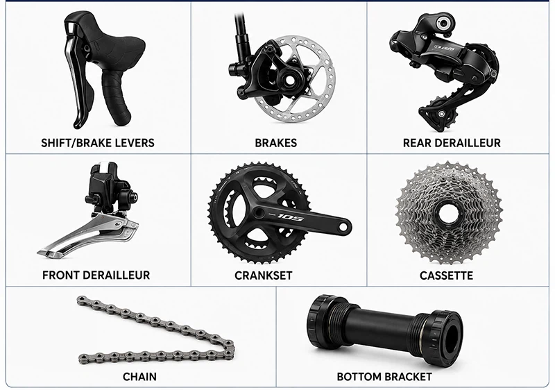 road bike groupset