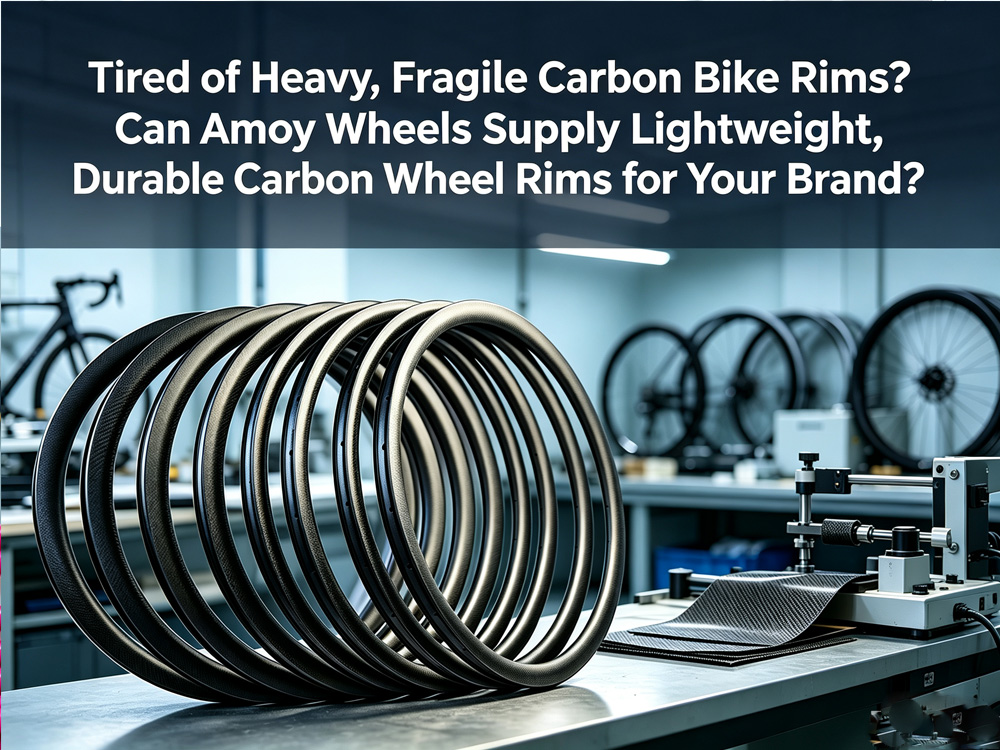 Sind Sie es leid, schwere und empfindliche Carbon-Fahrradfelgen zu haben? Kann Amoy Wheels leichte und langlebige Carbon-Felgen für Ihre Marke liefern?