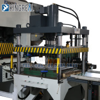 Linha de produção de placas de teto suspensas semiautomáticas