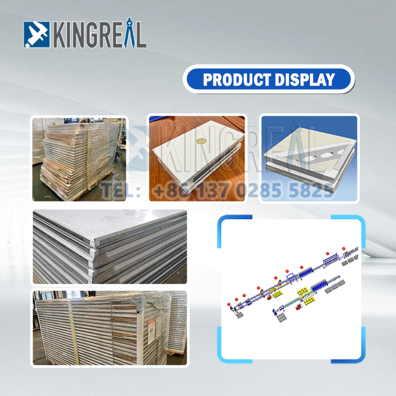 Full Auto Clean Room Sandwich Panel Production Line