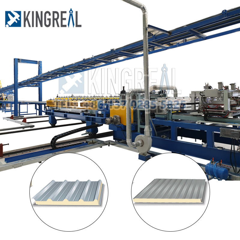 PU Continuous Sandwich Panel Production Line