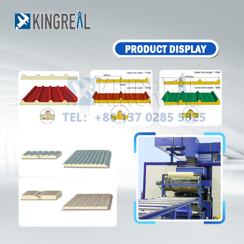 PU Continuous Sandwich Panel Production Line