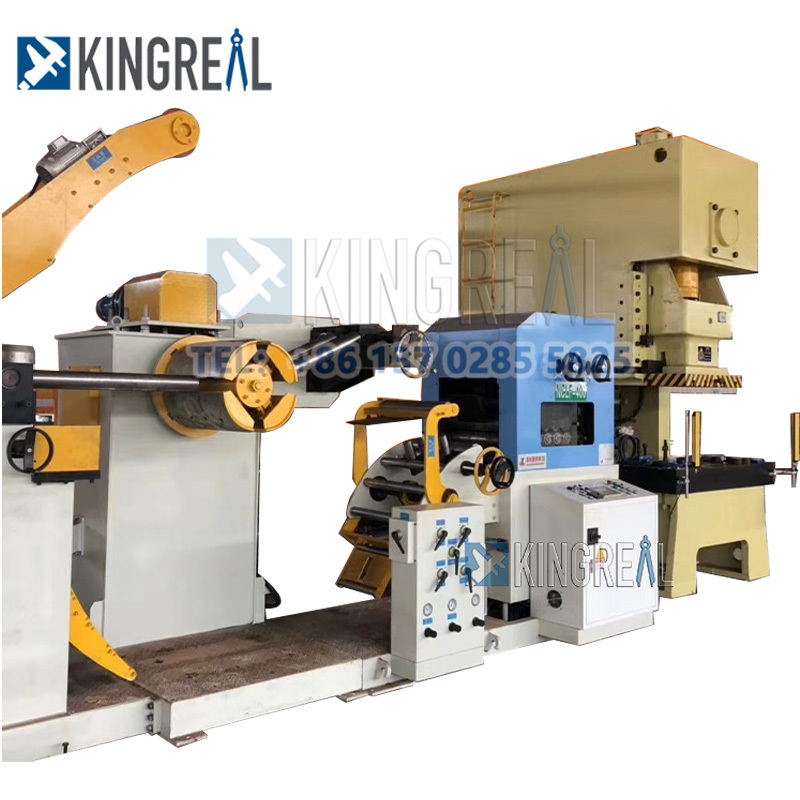Punch Press Decoiler Straightener Feeder
