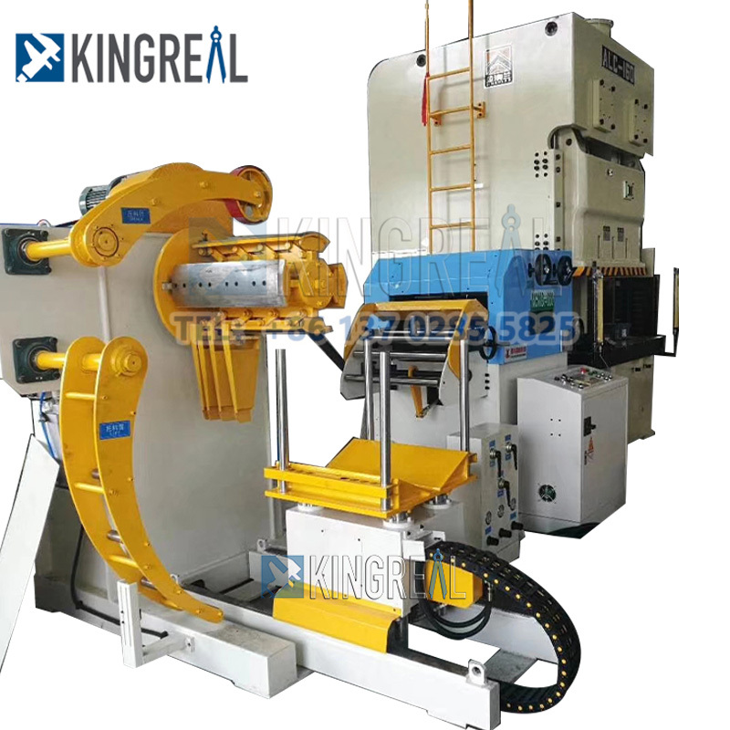 Punch Press Decoiler Straightener Feeder