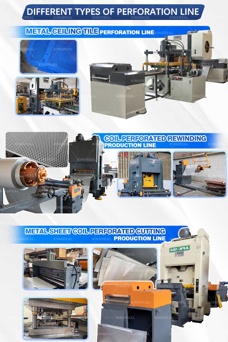 metal sheet perforation machine