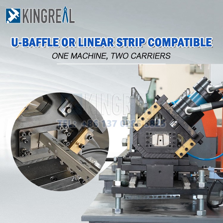 Linear Metal Ceiling Carrier Making Machine
