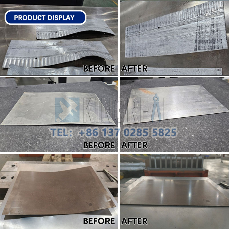 perforated sheet metal straightener