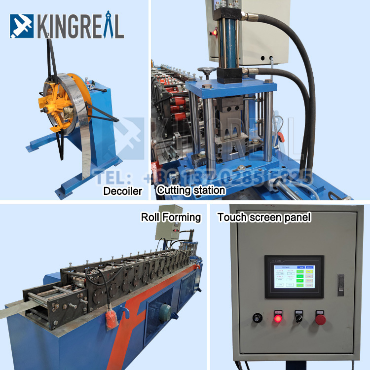 Spring Tee CLIP IN Carrier Roll Forming Machine