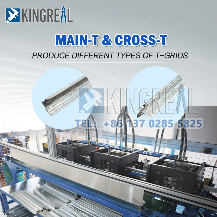 Automatic Tee Bar Grid Roll Forming Machine