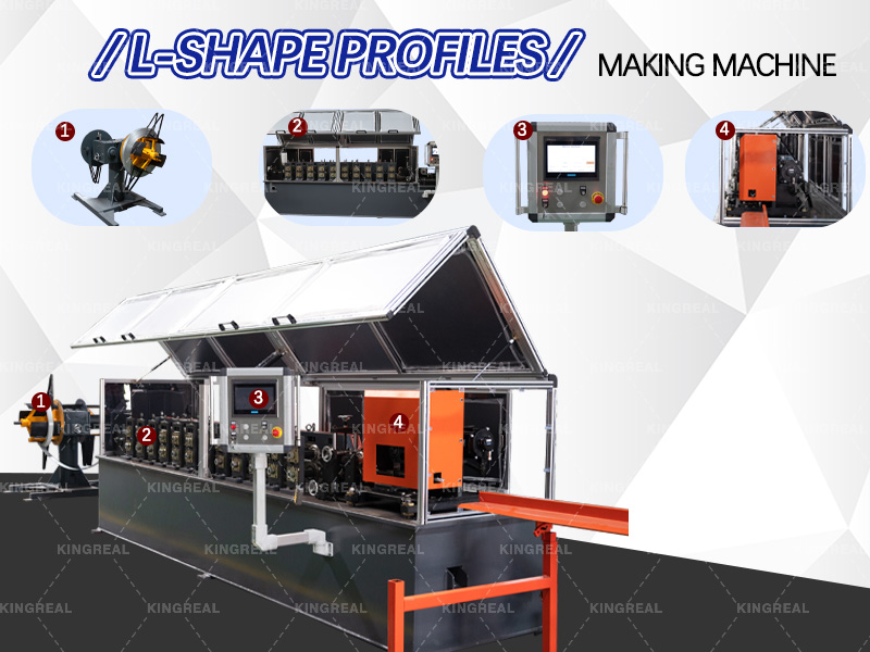 L angle steel machine