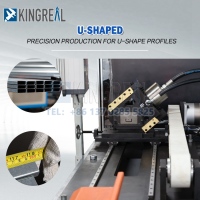 Macchina profilatrice a rulli con canale a U