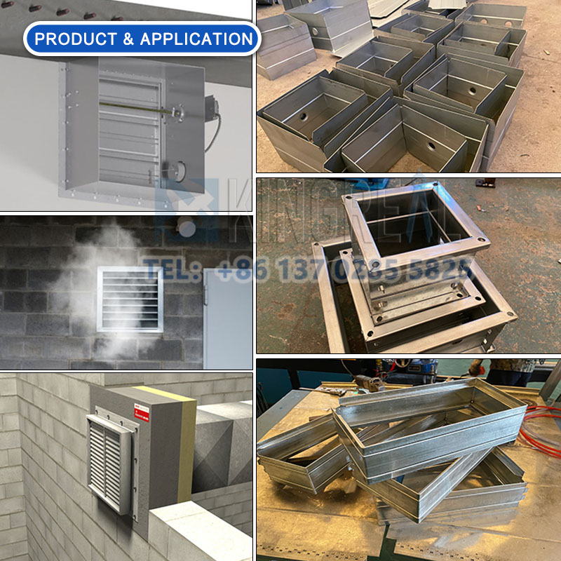 Volume Control Damper Making Machine