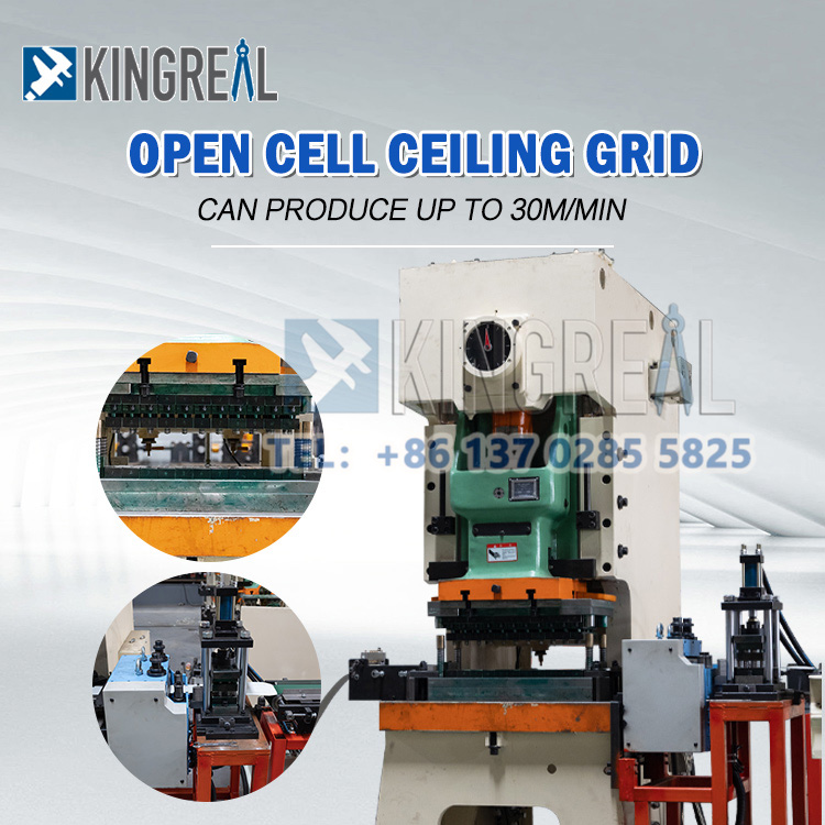 U10 U15 Open Cell Ceiling Machine