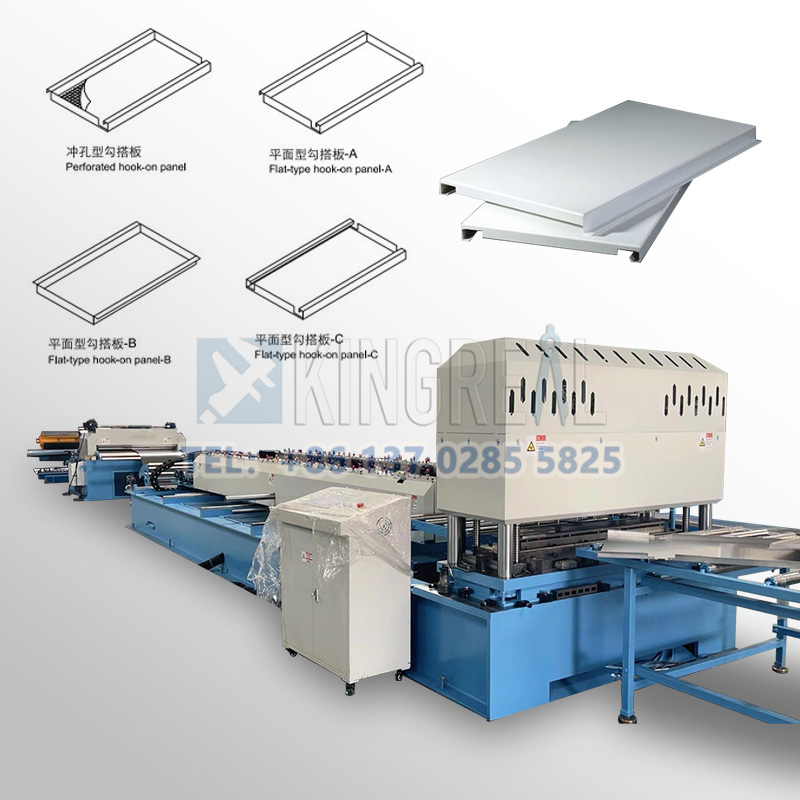 Hook On Ceiling Tile Roll Forming Machine
