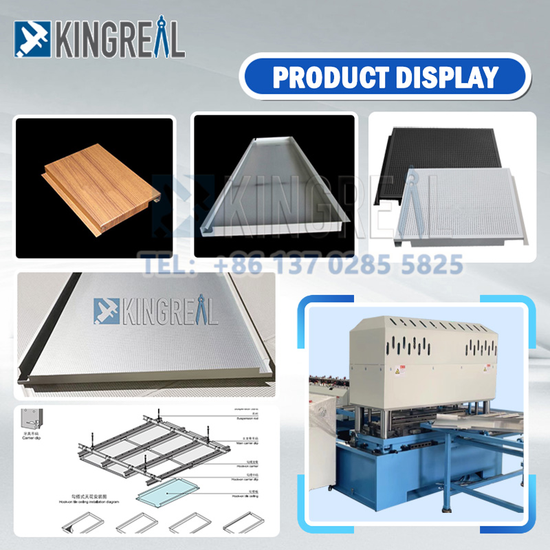 Hook On Ceiling Tile Roll Forming Machine