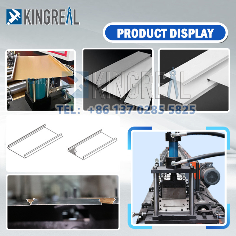 Suspended Ceiling Linear Strip Ceiling Machine