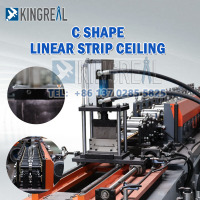 Suspended Ceiling Linear Strip Ceiling Machine